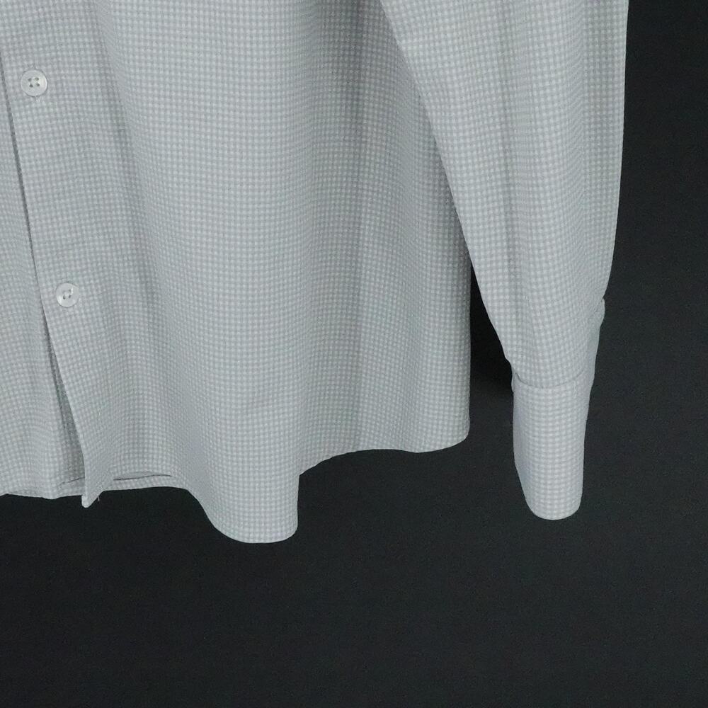 Mizzen + Main Shirt Mens 2XL‎ Trim Fit Gray Spinnaker Collection Button Up USA - Picture 7 of 16